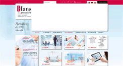 Desktop Screenshot of hans-associes.fr